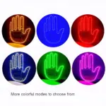 Gesture LED Sticker Light for BMW, Audi, Mercedes 6 81140 9f65f9