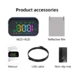 Podofo GPS HUD Head-Up Display – Universal Speedometer for Toyota, Ford, Honda 8 81213 59a3e3