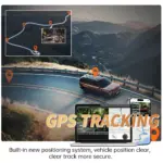 4K UHD Dash Cam with 1080P Rear Camera, GPS, WiFi for Hyundai, Chrysler, Subaru 8 81233 b4cc3b