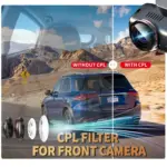 4K UHD Dash Cam with 1080P Rear Camera, GPS, WiFi for Hyundai, Chrysler, Subaru 5 81233 efba6a