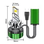 6000K 1200W LED Headlight Bulb – 520,000LM CSP 9950 for Ford, Toyota & BMW 8 81397 75de66