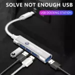 Type-C to USB Hub Adapter – Fits Volkswagen Golf, Passat, Tiguan 5 81412 f9b379