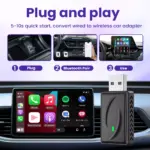 2in1 Wireless CarPlay & Android Auto Adapter – Plug and Play Smart Dongle for Audi, VW & Toyota 5 81422 a77cb2