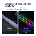 Subaru LED Wireless Welcome Door Sill Lights - For WRX, Forester, Outback 8 81433 711a14
