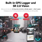 DDPAI Z50 4K Dual Dash Cam with GPS & ADAS - Fits Toyota, Honda, Ford 7 81490 1cc0ff