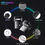 Universal USB Car Interior Ambient LED Light – Fits BMW, Audi, Toyota 8 81501 e7e8f2