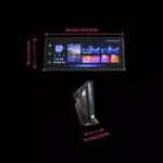 11.3" 4K Dash Cam with Carplay & Android Auto for Honda 8 81528 769d73