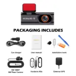 Aprilboy 4K WIFI Dash Cam Mini for Ford, Toyota, Honda 9 81548 1c45e4
