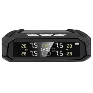 E-ACE Solar Powered Car TPMS System for Honda, Ford & Toyota with LCD Display