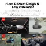 2.5K Dual Lens Dash Camera with Wifi and Parking Mode for Honda, Volkswagen, Mazda 8 81730 31d8c5