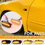 Audi A3 S3 8P A4 S4 RS4 B6 B7 A6 S6 RS6 C5 C7 LED Dynamic Side Marker Light 4 81774 21daf5