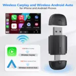 Wireless CarPlay & Android Auto Adapter – Plug & Play for Nissan, Ford, Toyota 5 81813 ee2b41