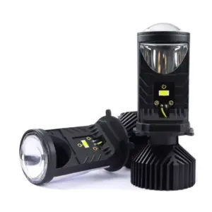 H4 LED Projector Lens Headlight 90W 22000LM Canbus 6000K for Toyota, Ford, Honda