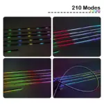 Full Color RGB Streamer Car Ambient Lights – Universal LED Interior Light for Tesla, BMW, Ford 6 81902 0b94e8