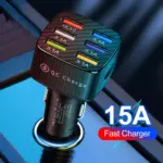 6-Port USB Car Charger with Quick Charge 3.0 4 82115 76b657