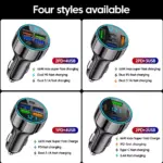 66W Fast Car Charger 6 82179 880db3