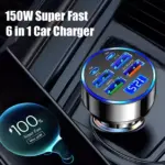 6-in-1 Dual PD USB C Car Charger Adapter 4 82256 efcefd