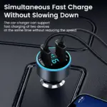 200W Dual USB Car Charger with Fast Charging 5 82296 3db7b0