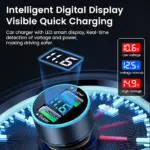 200W Dual USB Car Charger with Fast Charging 6 82296 ae1e5c