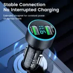 200W Dual USB Car Charger with Fast Charging 7 82296 f4d5ce