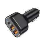 65W 3-Port PD Car Charger Fast Charging Mobile Phone Adapter 3 82313-845b17.webp