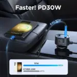 139W 7-in-1 Car Charger Adapter with PD & QC 3.0, LED Display & Independent Switches 7 82443 72b0eb