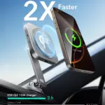 Qi2 15W MagSafe Car Mount Charger for iPhone 12/13/14/15/16 – Fast Charging & Phone Cooling 4 82490 f24bf1