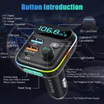 FM Transmitter Wireless Bluetooth 5.0 Car Kit 7 82503 786e76