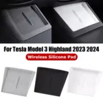Wireless Charging Pad for Tesla Model 3 Highland - Non-Slip Silicone Mat 9 82871 93b53d