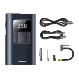 2-in-1 Wireless and Wired Tire Inflator & Power Bank for Tesla Vehicles