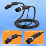 5m Tesla 32A 7KW 1-Phase Type 2 to TS-NACS 16A 3.5KW EV Charger Cable 5 82915 c487bf