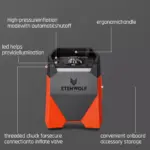 High-Performance Portable Tire Inflator – 160 PSI Fast Air Pump for Cars & Bikes for Tesla 8 82985 a67923