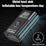 Tesla Model Y & Model 3 Highland Cordless Portable Tire Inflator & Pressure Gauge 8 82994 32ad99