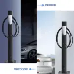 Tesla EV Charger Pedestal – Outdoor Wall Connector Holder for Model 3/Y/S/X 6 83013 57509e