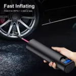 Tesla-Compatible 12V 150PSI Portable Tire Inflator for Car, Bike, and More 4 83031 c47501