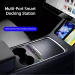 Tesla 27W Fast Charging Docking Station with LED Lights 5 83086 684058