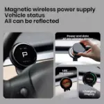 Tesla Speedometer with Wireless Charger for Model 3 & Model Y 7 83214 802932