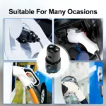 Electric Vehicle EV Adapter for Type 1 J1772 to Tesla Charger 7 83312 ed94d4