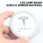 7-Color LED Atmosphere Car Coasters for Tesla 7 83450 22ae75