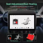 7" Android Touchscreen Rear Entertainment & Climate Control for Tesla 5 83619 3f85d3