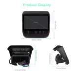 7" Android Touchscreen Rear Entertainment & Climate Control for Tesla 9 83619 c24d7e