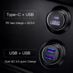 30W Car Fast Charger with Quick Charge 4.0 & Type-C Output 5 83711 dc69d2
