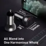 Dual USB Fast Car Charger 4.8A 24W with Digital Voltage Display 9 83763 d47e6e