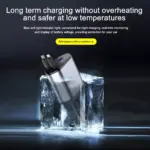 120W Car Charger with Retractable Cable & USB Type-C Fast Charge for iPhone & Samsung 7 83790 30b35b