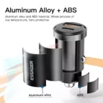 30W/45W USB Car Charger - Quick Charge 4.0, PD 3.0, Fast Charging for iPhone, Samsung, Huawei 6 83820 cf61a4