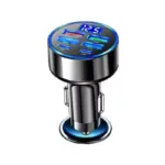 6-in-1 USB C Car Phone Charger Adapter with Dual PD Super Fast Charging