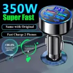 6-in-1 USB C Car Phone Charger Adapter with Dual PD Super Fast Charging 4 83848 a99c62